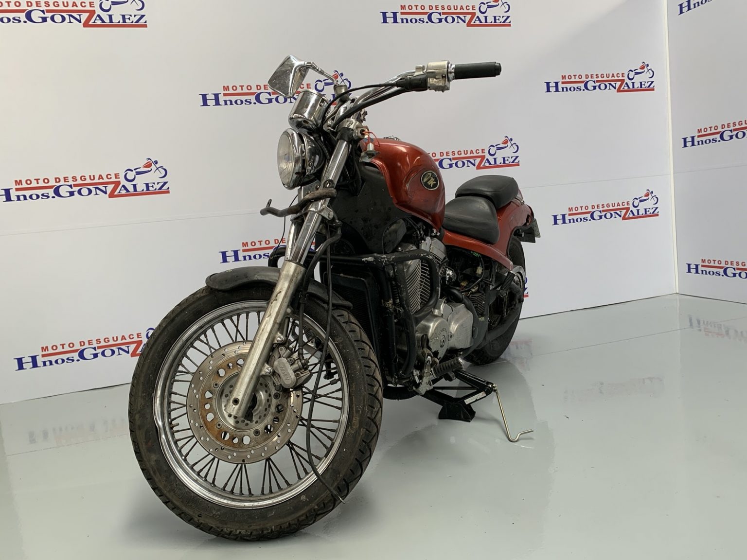 Fußrastenanlage Für Honda VT 600 C Shadow 1988-2000 - FALCON Round Style