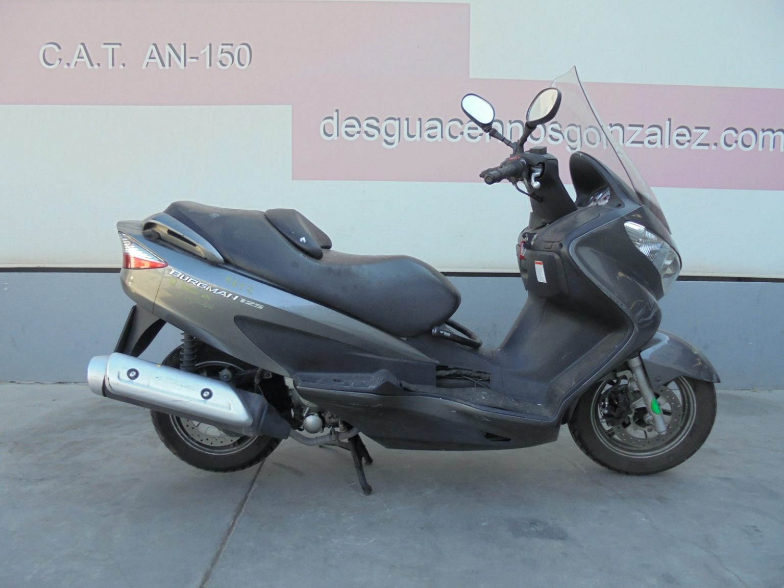 Pot D'échappement GPR Pour Suzuki Burgman An 400 2003-2006 - Homologué Route - Son Sportif - DB Killer Amovible - 6