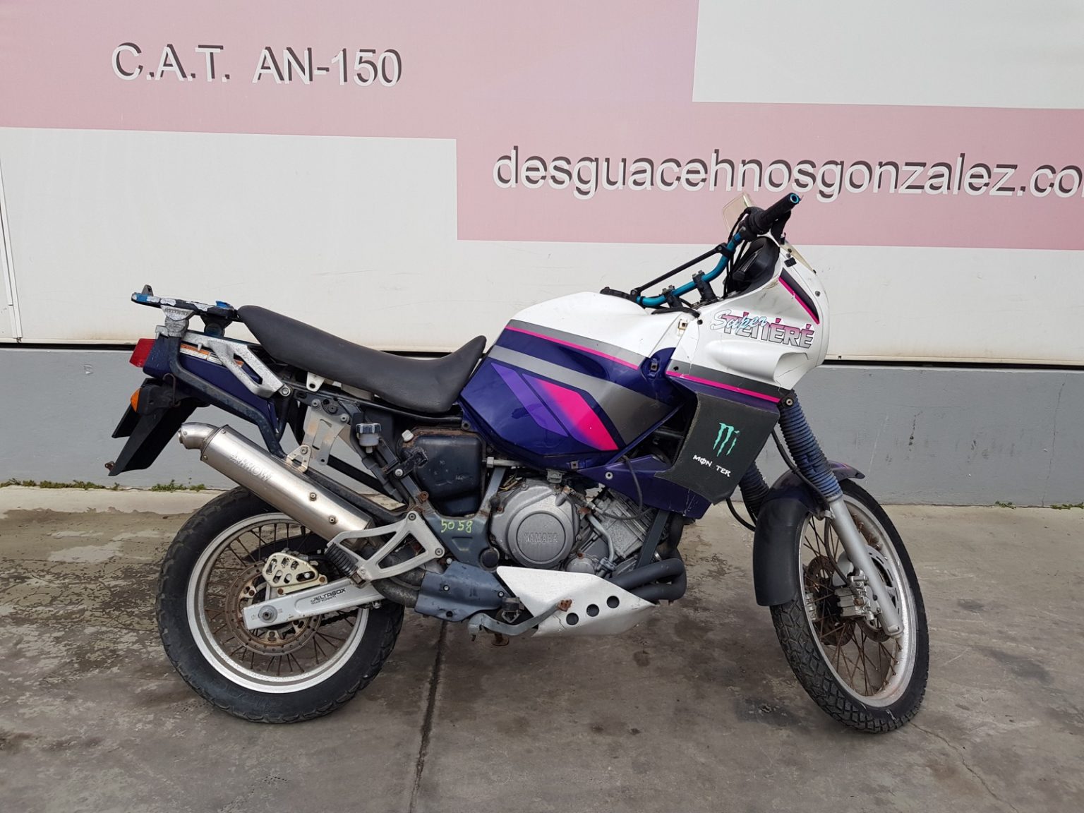 Housse De Moto Imperméable Et Robuste Avec Bandes Réfléchissantes – Pour Yamaha XTZ 750 Super Tenere (1989-1998)